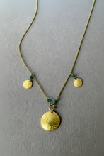 Load image into Gallery viewer, Delphine amulet coin necklace