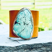 Load image into Gallery viewer, Mountain to sea cuff bracelet