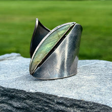 Load image into Gallery viewer, Eucalyptus moon cuff