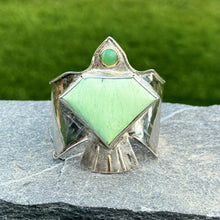 Load image into Gallery viewer, Spirit crow cuff bracelet