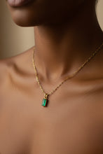 Load image into Gallery viewer, The Bec Emerald necklace