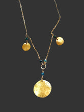 Load image into Gallery viewer, Delphine amulet coin necklace