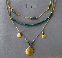 Load image into Gallery viewer, Delphine trio stack necklaces