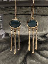 Load image into Gallery viewer, Blue moon shaker earrings