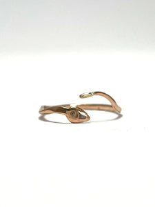 ROSE GOLD KUNDALINI RING  Tamara Alain Jewelry, Wedding bands, Engagement rings, Stacking rings