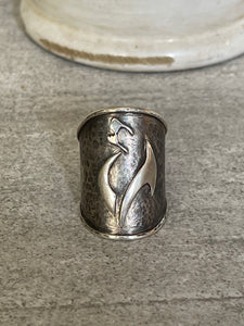 Bear totem ring