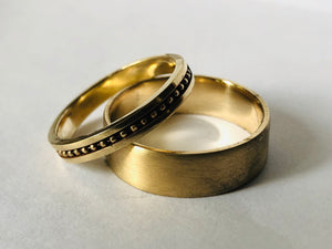 his and hers wedding bands, Engagement rings, Wedding bands