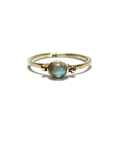 Load image into Gallery viewer, Moonstone &amp; cherry ring