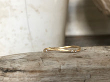 Load image into Gallery viewer, Dainty gold rings/ gold diamond band