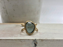 Load image into Gallery viewer, London topaz blue moon ring Handmade Jewellery Handcrafted Jewelry