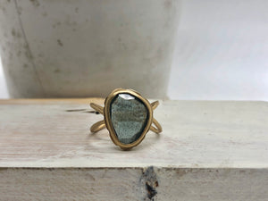 London topaz blue moon ring Handmade Jewellery Handcrafted Jewelry