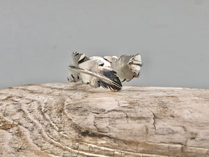 Feather wrap ring