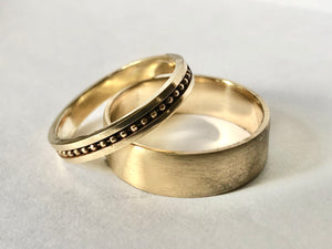 His & Hers wedding bands