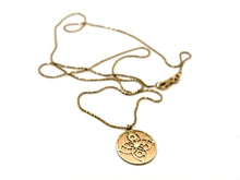 Load image into Gallery viewer, Cardinal gold coin necklace(SOLD)