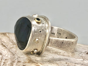 Indigo clan ring (SOLD)