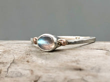 Load image into Gallery viewer, Moonstone &amp; cherry ring