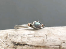 Load image into Gallery viewer, Moonstone &amp; cherry ring