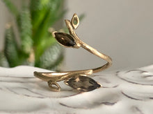 Load image into Gallery viewer, Smokey vine wrap ring (SOLD)