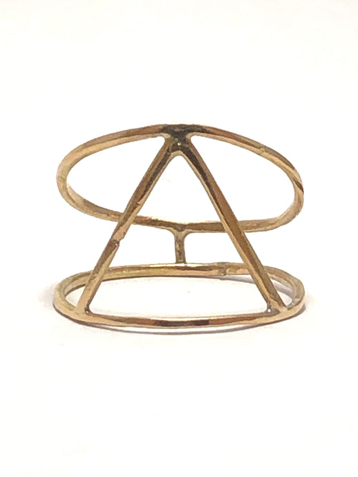 Geo P/2 triangle ring